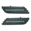 Fits Vauxhall Astra H 2004-2007 Front Bumper Fog Grille No Hole Pair Left & Right thumbnail