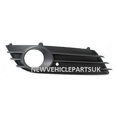 Fits Vauxhall Astra H 2004-2007 Front Bumper Fog Grille With Fog Hole Driver Side