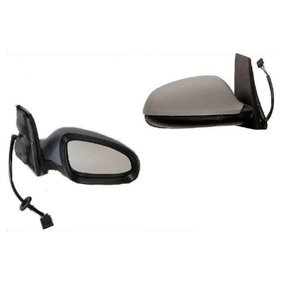 Fits Vauxhall Astra J 2010-2015 Door Wing Mirror Electric Heated Power Fold Primed Driver Side