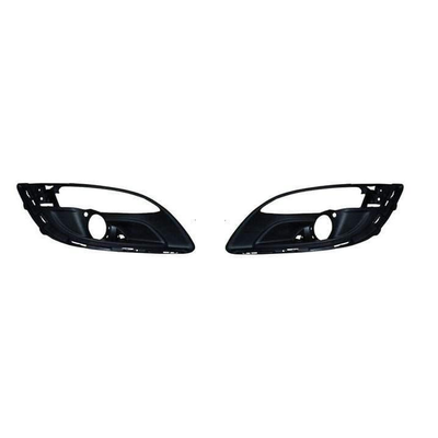 Fits Vauxhall Astra J 2012-2015 Front Bumper Fog Grille Pair Left & Right With Hole