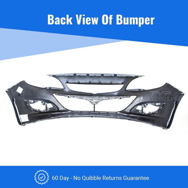Fits Vauxhall Astra J 5Dr 2012-2015 Front Bumper Primed No PDC Or Washer Holes - image 6