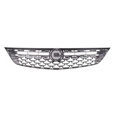 Fits Vauxhall Astra K 2015- Front Main Grille Mat Dark Grey