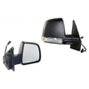 Fits Vauxhall Combo 2012-2018 Door Wing Mirror Manual Black Single Glass Driver Side thumbnail