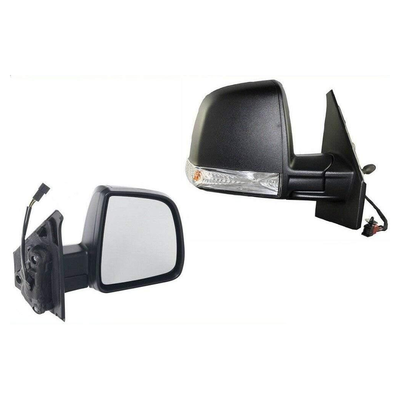 Fits Vauxhall Combo 2012-2018 Door Wing Mirror Manual Black Single Glass Driver Side