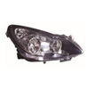 Fits Vauxhall Corsa D 2006-2011 Headlight Headlamp No Adaptive Lighting Black Driver Side thumbnail