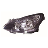 Fits Vauxhall Corsa D 2006-2011 Headlight Headlamp No Adaptive Lighting Black Passenger Side thumbnail