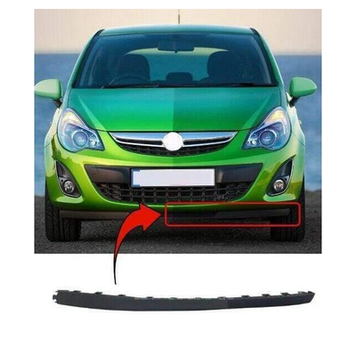 Fits Vauxhall Corsa D 2006-2014 Front Bumper Spoiler Trim Skirt Passenger Side