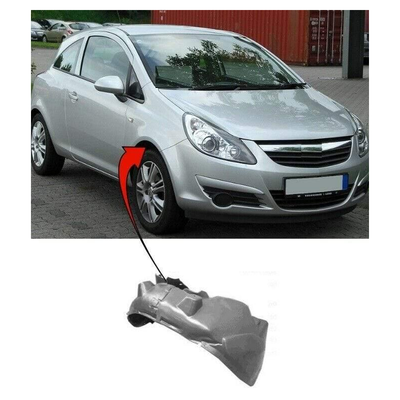 Fits Vauxhall Corsa D 2007-2014 Front Wing Arch Liner Splash Guard Driver 
