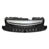 Fits Vauxhall Corsa D 2011-2014 Upper Centre Front Bumper Grille Chrome Badgless thumbnail