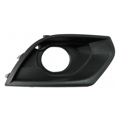 Fits Vauxhall Corsa E 2015- Front Bumper Fog Grille Driver Side No Chrome Trim