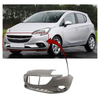 Fits Vauxhall Corsa E 2015- Front Bumper Primed Gray No Washer Or Pdc Holes thumbnail