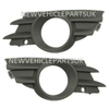 Fits Vauxhall Meriva 2006-2010 Front Bumper Fog Grille With Hole Pair Left & Righ thumbnail