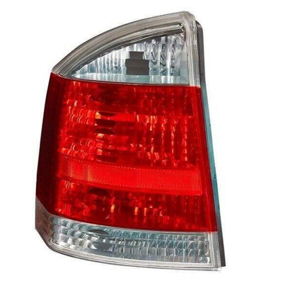 Fits Vauxhall Vectra Hatchback, Saloon 2002-2008 Rear Light Lamp Passenger Side Clear & Red Lens With Clear Indicator