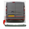 Fits Vauxhall Vivaro 2000-2014 Rear Bumper Centre Section Grey Textured thumbnail
