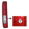 Fits Vauxhall Vivaro 2007-2014 Rear Light Lamp Left Side Lh Takes 3 Lug Bulb Holder thumbnail