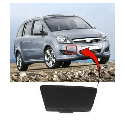 Fits Vauxhall Zafira B 2008-2014 Front Bumper Towing Eye Cover Cap Primed 