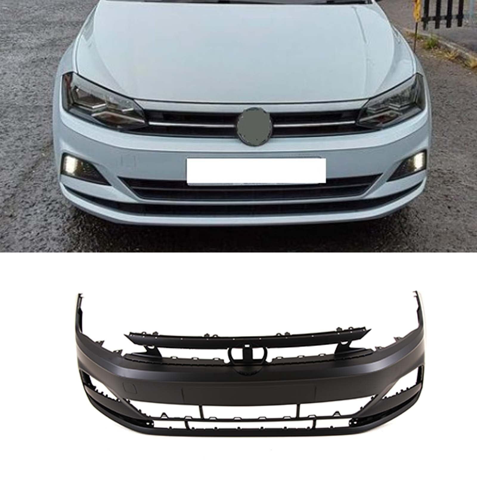 VK2326 VW Polo MK6 2017-2021 Front Bumper No Pdc No Washer Holes