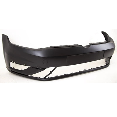 Fits VW Golf Mk7.5 2017-­2020 Front Bumper Primed No Washer Holes No PDC - tradevehicleparts.co.uk