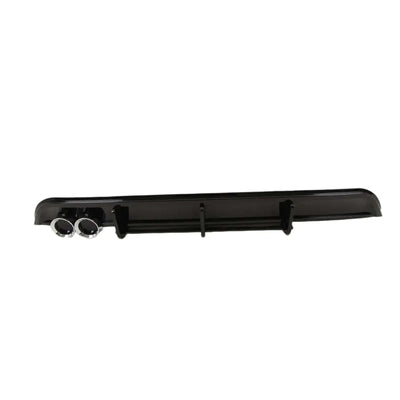 Fits VW Polo MK5 6C 2014-2017 Rear Bumper Diffuser Spoiler GTI Style Gloss Black - tradevehicleparts.co.uk