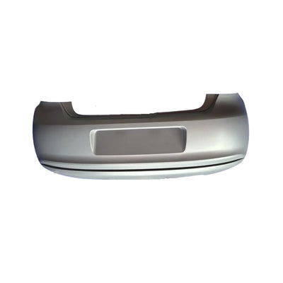 Fits VW Polo 2009-2014 Rear Bumper Primed Without PDC & With Exhaust Cut Out - tradevehicleparts.co.uk