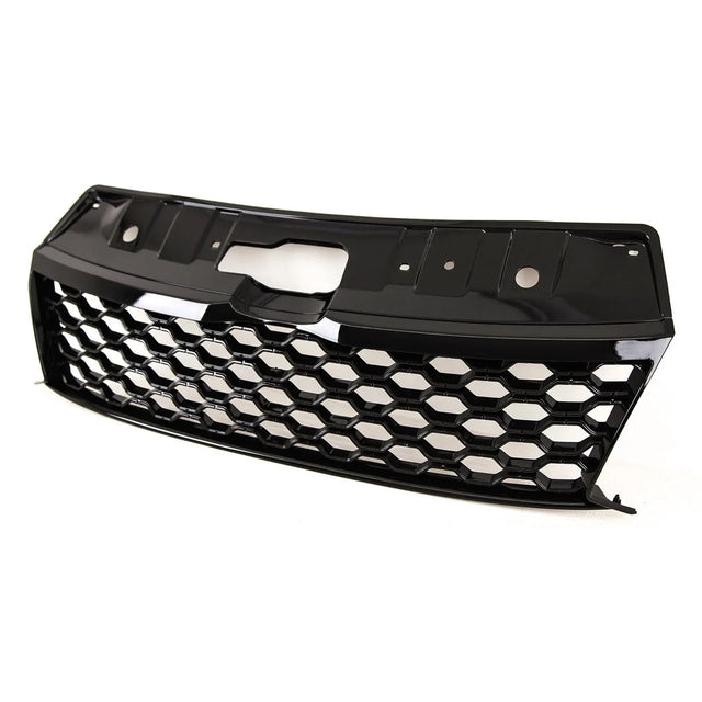 For VW Amarok 2011-2021 Front Main Grille Gloss Black - image 4