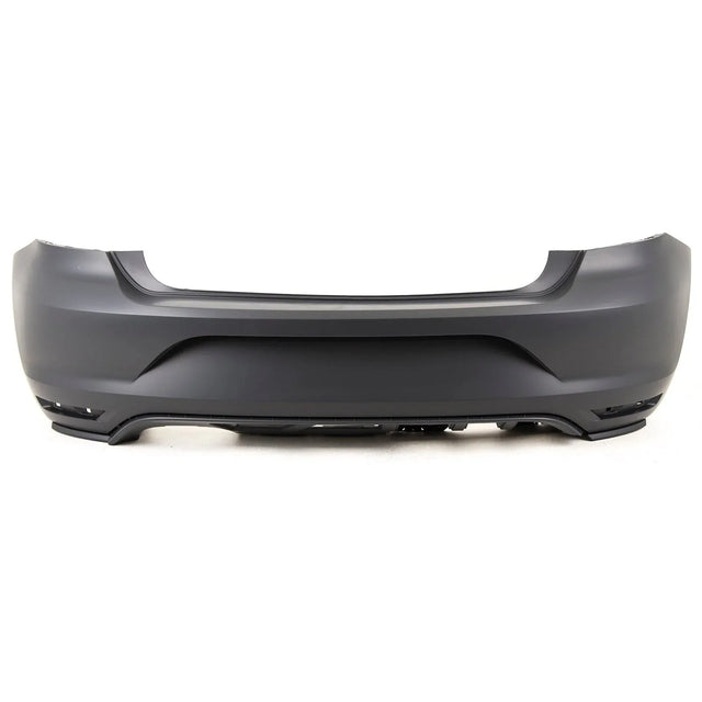 Fits VW Polo GTI 2014-2017 Rear Bumper Complete Primed With Brackets For Twin Exhaust - image 2