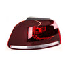 Fits Vw Golf R MK6 2009-2012 Rear Light LED Outer Section Dark Red Left Side thumbnail