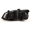 Fits VW Polo 2009-2014 Headlight Headlamp All Black Twin Reflector Type Driver Side thumbnail