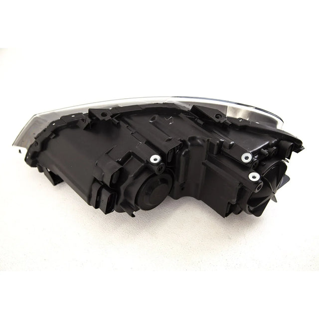 Fits VW Polo 2009-2014 Headlight Headlamp All Black Twin Reflector Type Driver Side - image 2