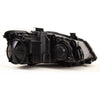 Fits VW Polo 2009-2014 Headlight Headlamp All Black Twin Reflector Type Passenger Side thumbnail