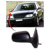 Fits VW Bora 1999-2006 Door Wing Mirror Heated Electric Black Driver Side thumbnail