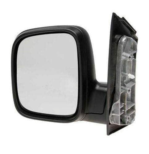 VW Caddy 2004-2015 Door Wing Mirror Electric Heated Black Passenger Side