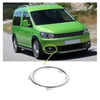 Fits VW Caddy 2010-2015 Front Bumper Fog Grille Chrome Ring Moulding Driver Side thumbnail