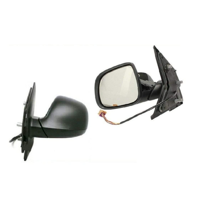 Fits VW Caravelle 2010-2015 Door Wing Mirror Electric Black Passenger Side