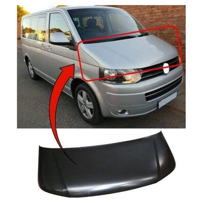 Fits VW Caravelle T5.1 2010-2015 Bonnet Primed