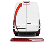 Fits VW Crafter 2006-2017 Additional High Level Rear Brake Stop Light Lamp Led thumbnail