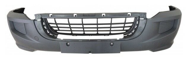 VW Crafter 2006-2017 Front Bumper Mat Dark Grey Without Fog Or Sensor Holes