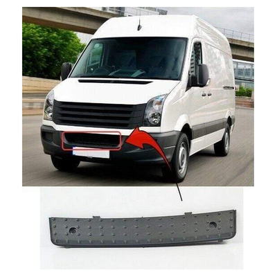 Fits VW Crafter 2006-2017 Front Bumper Step Cover Mat-Black