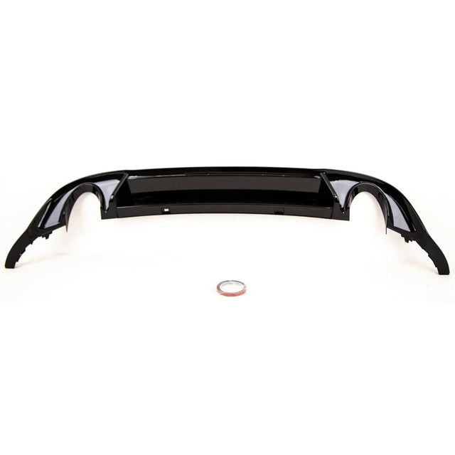 Fits VW Golf GTI MK7.5 2017-2020 Rear Bumper Diffuser Spoiler Valance Dual Exhaust Gloss Black - image 2