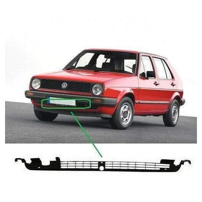 Fits VW Golf Mk2 1983-1989 Front Bumper Lower Grille