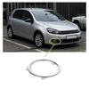 Fits VW Golf Mk6 2009-2012 Front Bumper Fog Grille Chrome Ring Moulding Driver Side thumbnail