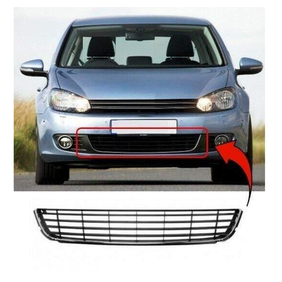 Fits VW Golf Mk6 2009-2012 Front Centre Bumper Grille Chrome Frame