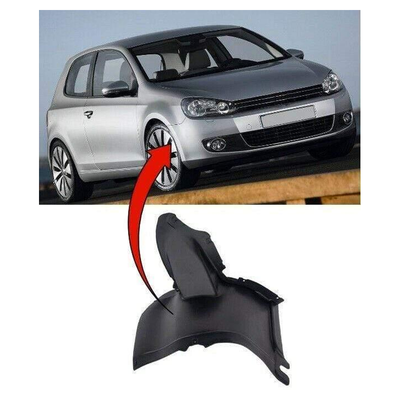 Fits VW Golf Mk6 2009-2012 Front Wing Arch Liner Splash Guard Left Front Section