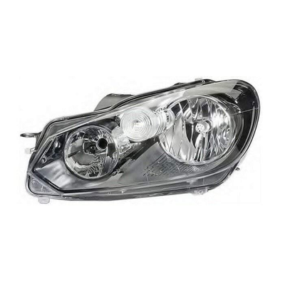 Fits VW Golf Mk6 2009-2012 Headlamp Headlight With Motor Halogen Type Passenger Side