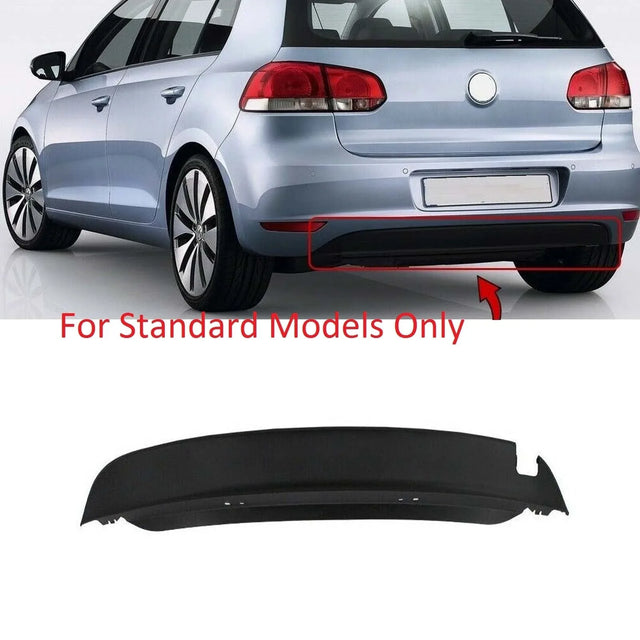 Fits VW Golf Mk6 2009-2012 Rear Bumper Spoiler Standard Models - image 2