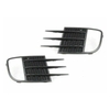 Fits VW Golf Mk6 2009-2013 Front Bumper Fog Grille Gti Gtd Pair Left & Right thumbnail