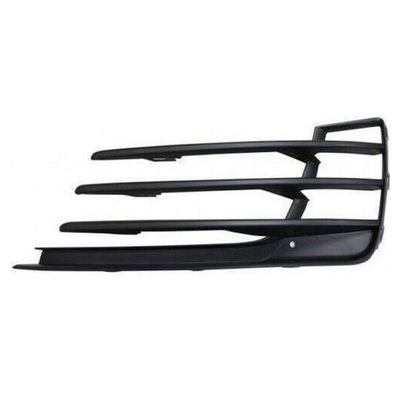 Fits VW Golf GTI/GTD 2013-2017 Front Bumper Fog Grille Mat Black Passenger Side