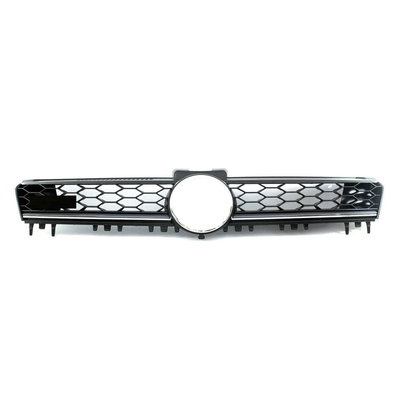 Fits VW Golf Mk7 Gtd 2013-2017 Front Bumper Main Centre Grille With Chrome Moulding