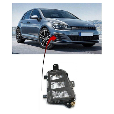 Fits VW Golf Mk7 Hatch 3/5 Dr 2012-2017 Fog Light Lamp Led Driver Side Fits Gtd Models