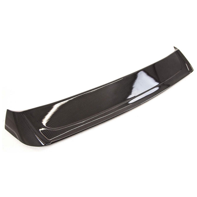 Fits VW Golf MK7 MK7.5 R GTD GTI 2013-2020 Rear Roof Boot Lip Spoiler Carbon Fibre Look - image 2